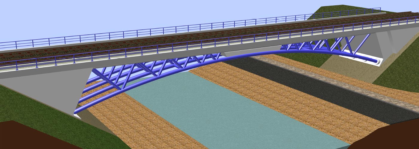 Tragwerksentwurf für die Pegnitztalbrücke // DB Projektbau